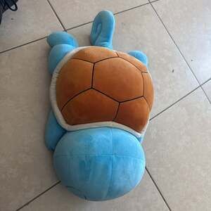 Large Squirtle Plush Pillow Pokemon Stuffed Animal
